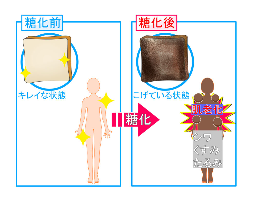 糖化による変化